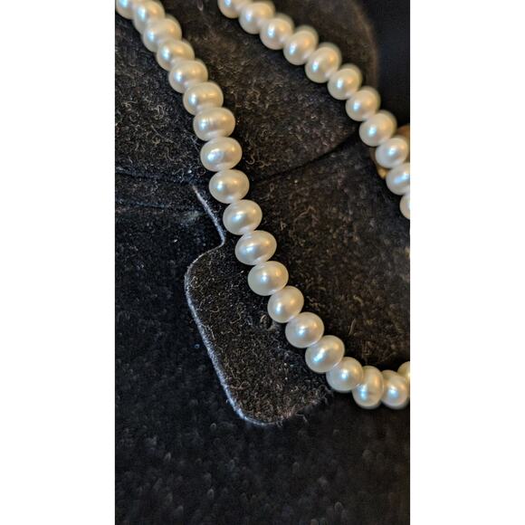 10K Yellow Gold JCM Jacmel Mauritius Freshwater Pearl Necklace and Bracelet Set - Picture 3 of 12